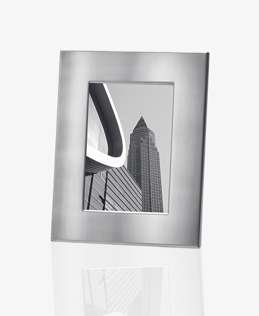 Bilderrahmen in Edelstahl